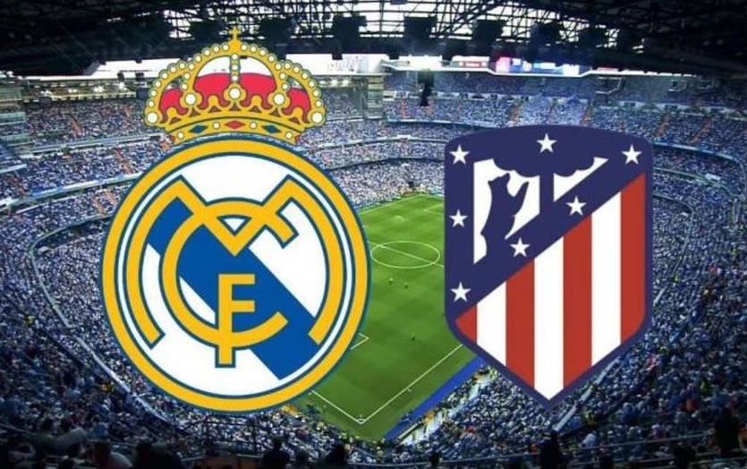 Football match Real Madrid vs Atlético
