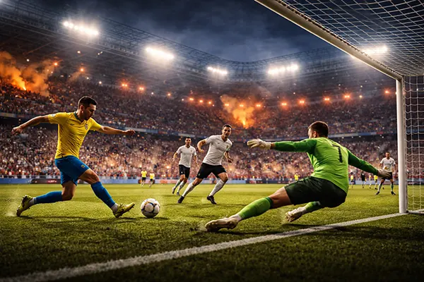 Futbol uzatma sahnesi